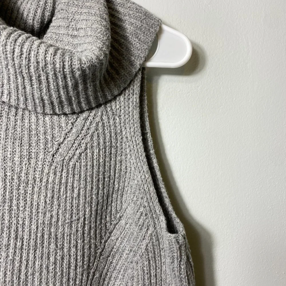 Anthropologie Angel of the North Cowl Neck Sleeveless Sweater - Picture 8 of 9